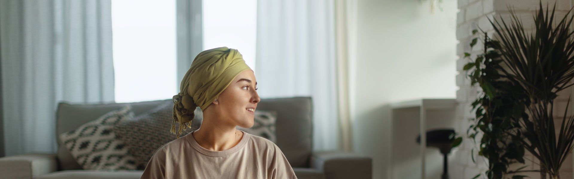 Photo of a cancer patient